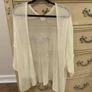 Pol open knit cardigan
